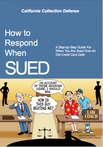 How to Respond When Sued E-book